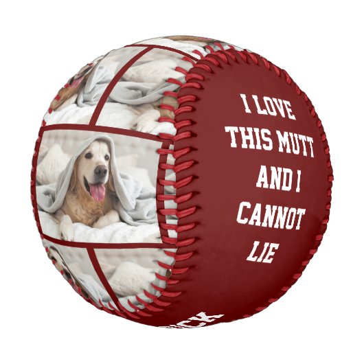 Niedlich ICH LIEBE DIESEN MUTTER | Personalisierte Baseball (Schrägansicht)