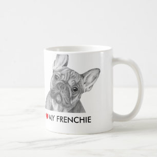 Niedlich "ich Liebe meine Frenchie" Tasse