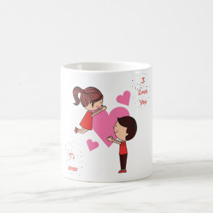 Niedlich Ich Liebe Sie, Ti Amo Kaffeetasse