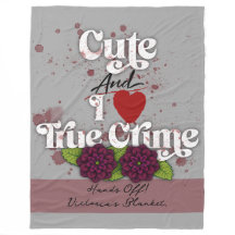 Niedlich & ich ❤️ True Crime!–Schwarze Dahlie-Blum