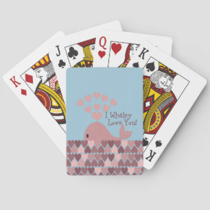 Niedlich, ich waley Liebe Sie! design Spielkarten