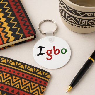 Niedlich Igbo Graphic Schlüsselanhänger