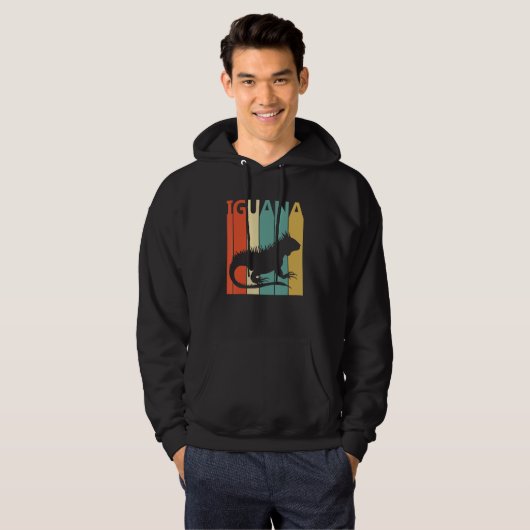 Niedlich Iguana Hoodie (Vorne ganz)