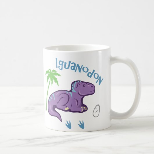 Niedlich Iguanodon Kaffeetasse (Rechts)