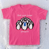 Niedlich Ihren inneren Pinguin finden T-Shirt