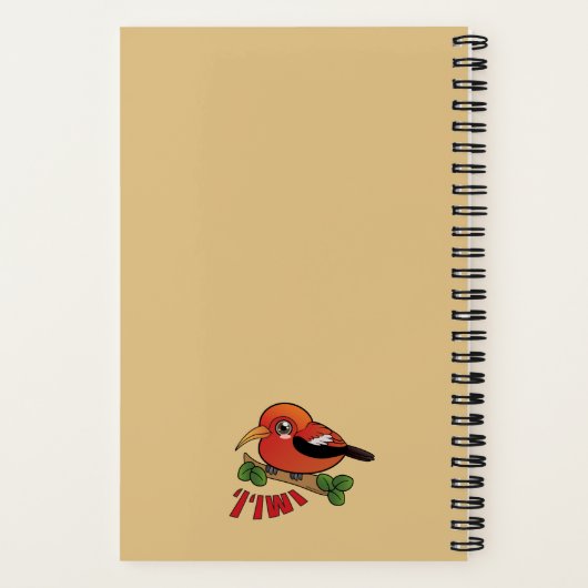 Niedlich Iiwi Notizblock (Rückseite)