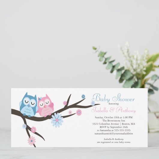 Niedlich in Liebe Einladung (Stehend Vorderseite)