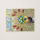 Niedlich Incy Wincy Spider Illustration Puzzle (Horizontal)