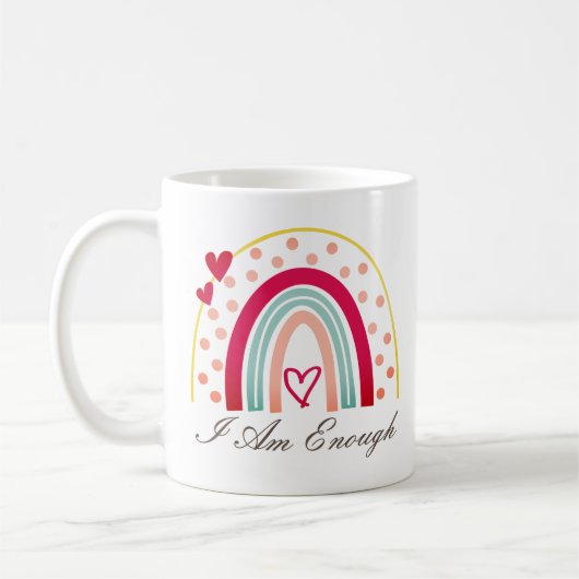 Niedlich Inspirierend Bejahung Kaffeetasse (Links)