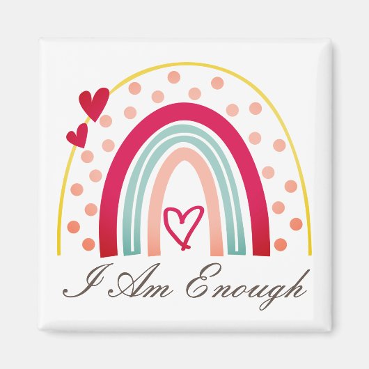 Niedlich Inspirierend Bejahung Magnet (Vorne)