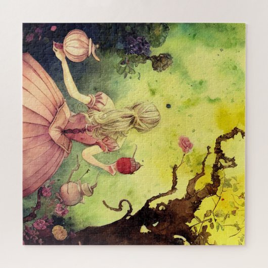 Niedlich Inspiriert durch Alice im Wunderland Puzzle (Horizontal)