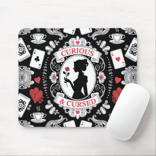 Niedlich inspiriert von der dunklen Alice im Wunde Mousepad