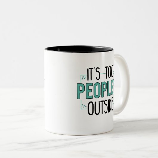 Niedlich Introvert Grandson Birthday Gag Zweifarbige Tasse (VorderseiteRechts)