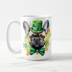NIEDLICH IRISH DRESSEED FRANZÖSISCH BULLDOG DOG KAFFEETASSE