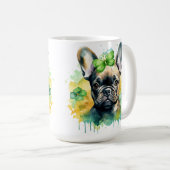 NIEDLICH IRISH DRESSEED FRANZÖSISCH BULLDOG DOG KAFFEETASSE (VorderseiteRechts)