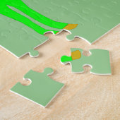 Niedlich Irish Green und Gold Unicorn Puzzle (Seite)