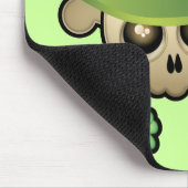 Niedlich Irish Skull Mousepad (Ecke)