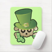 Niedlich Irish Skull Mousepad (Mit Mouse)