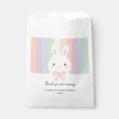 Niedlich ist ein paar Bunny auf dem Weg zur Girl B Geschenktütchen (Vorderseite)