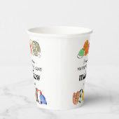 Niedlich ist es Game Time Sports Balls Kindergebur Pappbecher (Rechts)