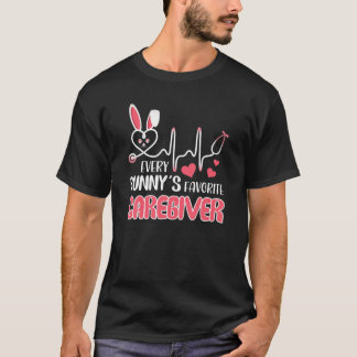 Niedlich ist jeder Bunny's Lieblings-Caregiver Ost T-Shirt