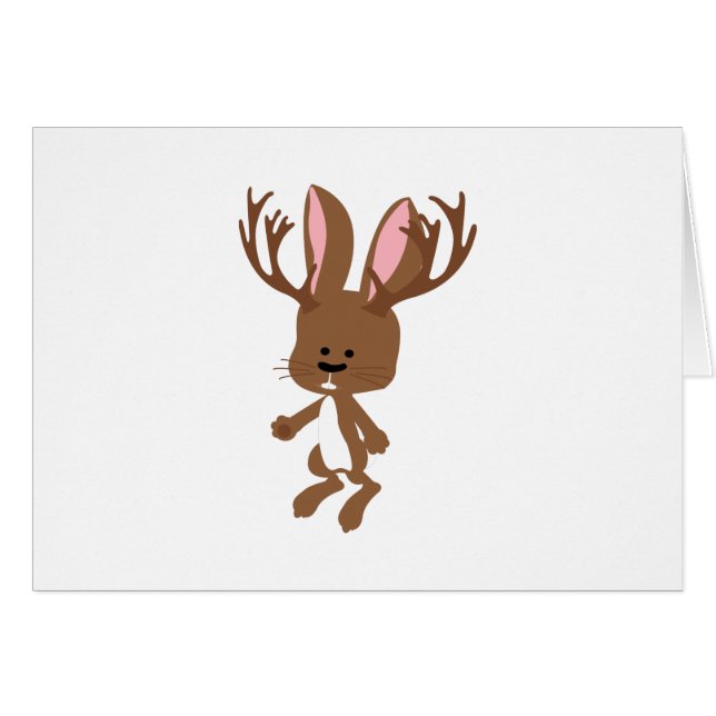 Niedlich Jackalope (Vorderseite (Horizontal))