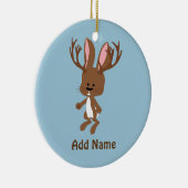 Niedlich Jackalope Keramik Ornament (Rechts)