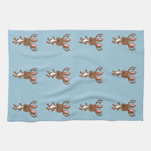 Niedlich Jackalope Küchentuch (Horizontal)