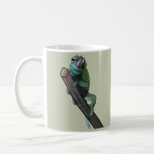 Niedlich Jackson's Chameleon Kaffeetasse (Links)