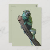 Niedlich Jackson's Chameleon Postkarte (Vorne/Hinten)