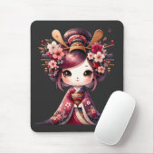 Niedlich Japanisch Geisha Mousepad (Mit Mouse)