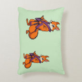 Niedlich Japanisch Samurai Eichhörnchen Dekokissen (Vorderseite(Vertikal))