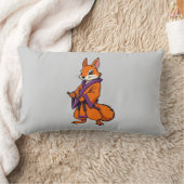 Niedlich Japanisch Samurai Eichhörnchen Lendenkissen (Decke)