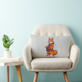 Niedlich Japanisch Samurai Eichhörnchen Lendenkissen (Stuhl )