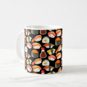 Niedlich Japanisch Sushi Kaffeetasse (Vorderseite Links)