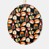 Niedlich Japanisch Sushi Keramik Ornament (Links)
