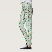 Niedlich Japanisch Sushi Lover Golfing Pattern Leggings (Links)