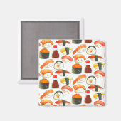 Niedlich Japanisch Sushi Magnet (Vorderseite/Rückseite)