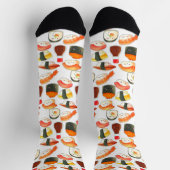 Niedlich Japanisch Sushi Socken (Oben)