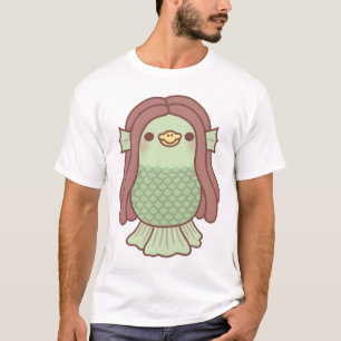 Niedlich Japanisch Yokai Amabie T-Shirt