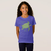 Niedlich Jekyll Island Florida Sea Turtle T - Shir T-Shirt (Vorne ganz)