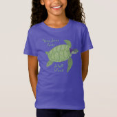Niedlich Jekyll Island Florida Sea Turtle T - Shir T-Shirt (Vorderseite)