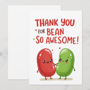 Niedlich Jelly Bean Couple - Valentinstag Feiertagskarte