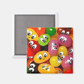 Niedlich Jelly Bean Magnet (Vorderseite/Rückseite)