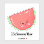 Niedlich Jelly Watermelon Summer Aufkleber (Blatt)