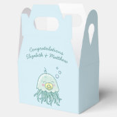 Niedlich Jellyfish Baby Shower Kawaii Geschenkschachtel (Geöffnet)