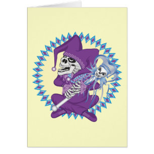 Niedlich Jester Skull