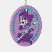 Niedlich Jester Skull Keramikornament (Rechts)