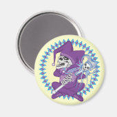 Niedlich Jester Skull Magnet (Vorderseite/Rückseite)