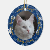 Niedlich Jetzt und dann 2 Foto Weihnachtsschmuck (Links)